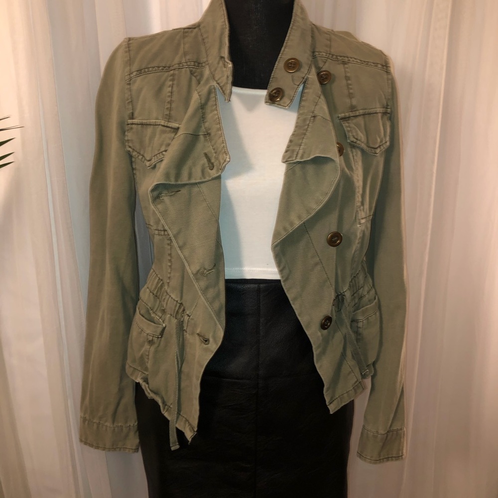 Olive green jacket